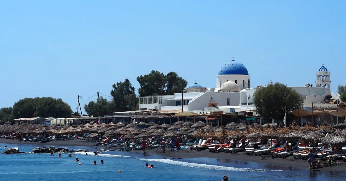Landmarks in Perissa
